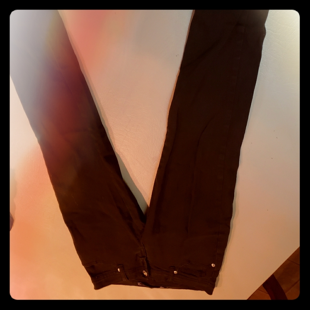 Girl's black jeans